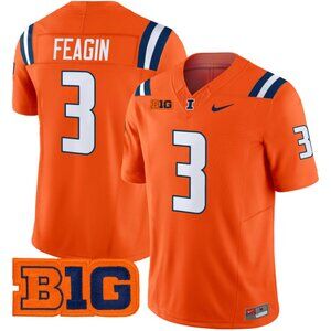 Mens Youths Womens Kaden Feagin Orange Stitched Jersey Vapor.png